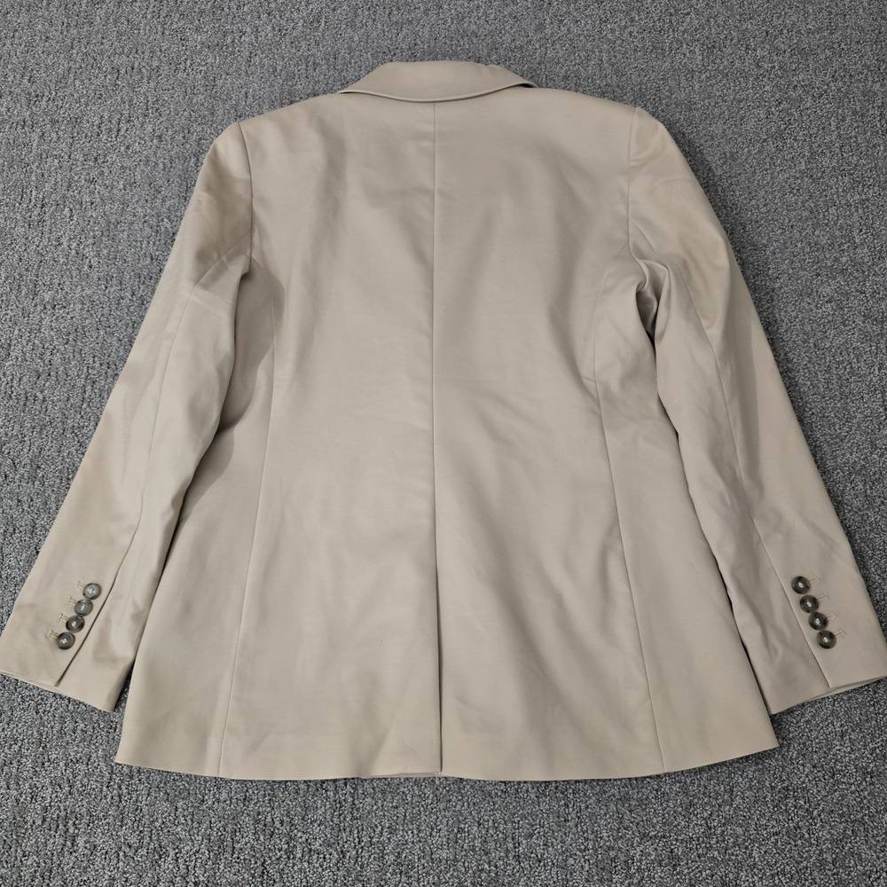 Ann Taylor Crosby Blazer Womens 6P Tan Structured Career Jacket NWT - Picture 8 of 8